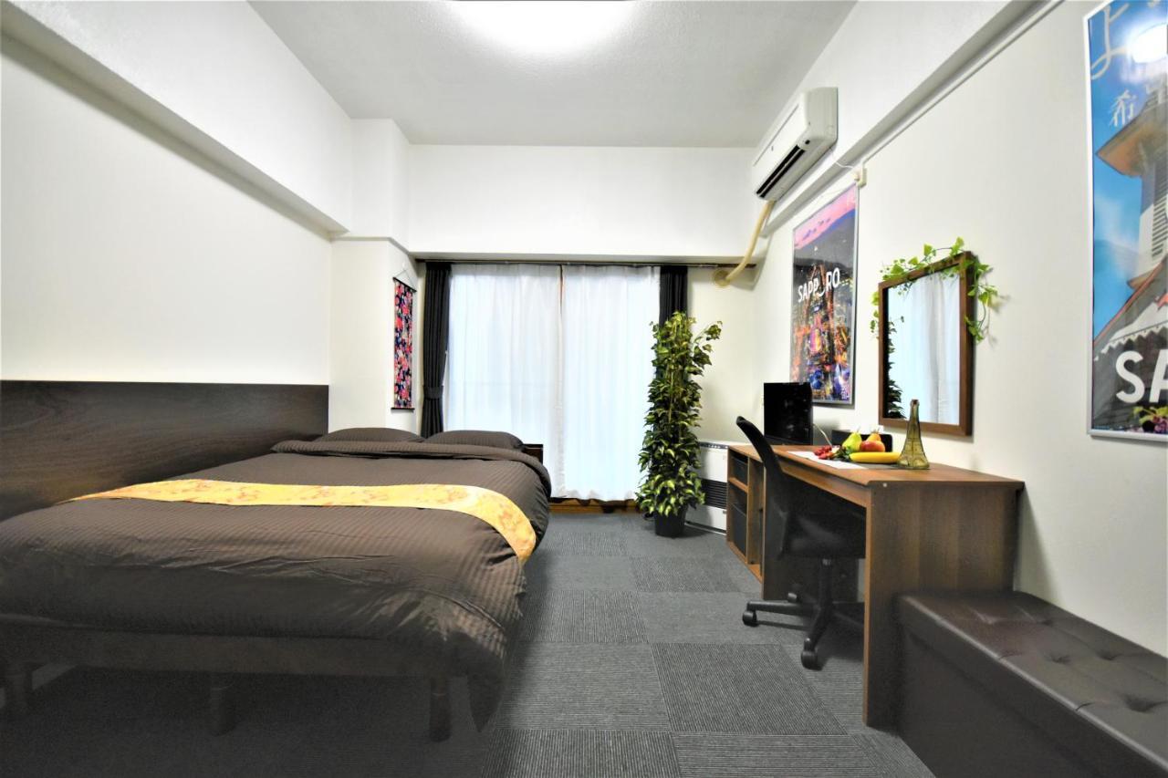 Apartamento Kiyaza Station Sapporo Exterior foto